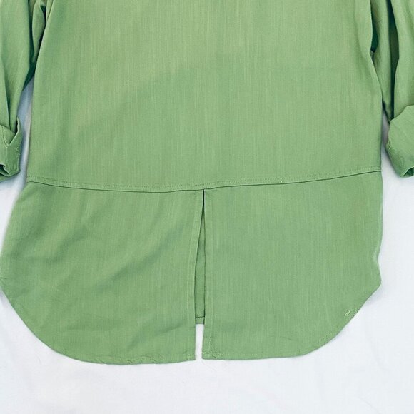 beachlunchlounge celedon blouse Womens Extra Small soft flowy resort cruise - Picture 6 of 10